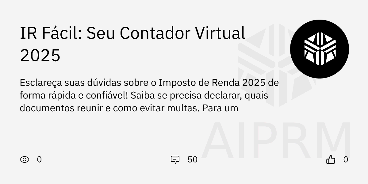 Imposto de Renda 2025: Essential Documents for Fast Restitution
